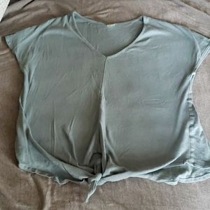 PACT Tie Waisted T Shirt